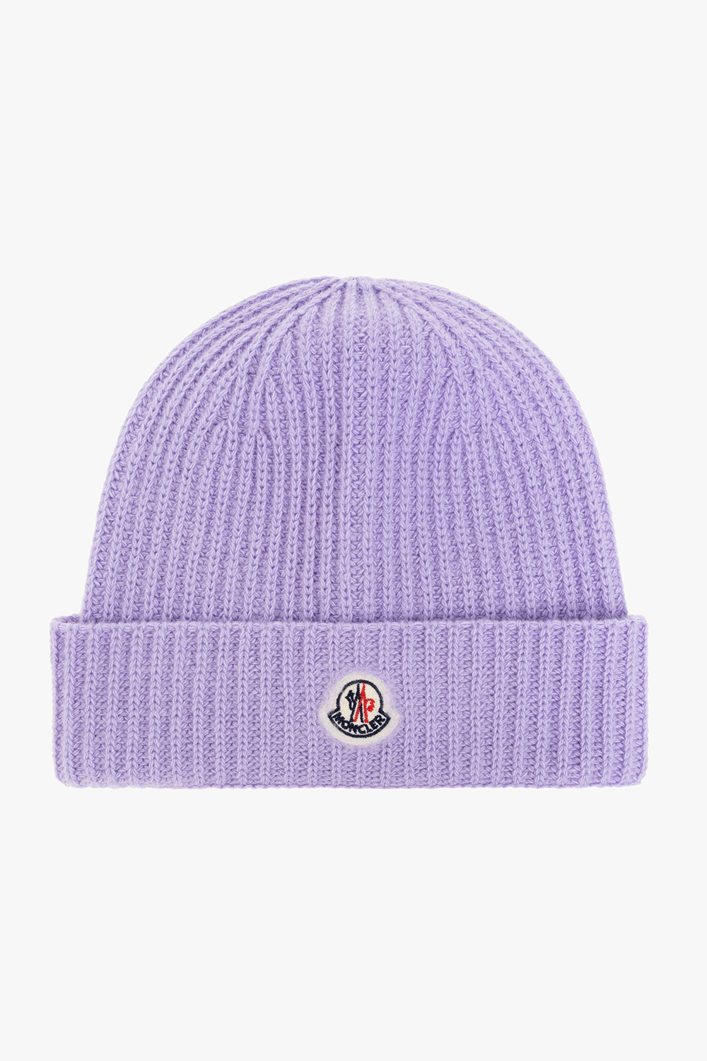 Purple moncler hat on sale